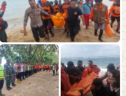 Tuntas, Polres Malang Dan Tim SAR Gabungan Temukan Seluruh Korban Tenggelam Di Balekambang