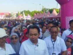 Bupati Jember Gus Fawait Bersama Buruh Dan Masyarakat Gelar Kegiatan “May Day” Dengan Jalan Sehat