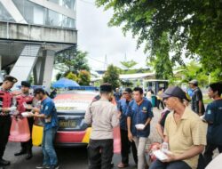 Pelaksanaan Kegiatan Patroli Kota dan Berbagi Jumat Berkah, Satsamapta Polres Nganjuk Jaga Kamtibmas Tetap Kondusif