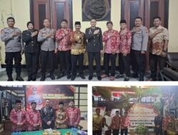 Paguyuban Kepala Desa dan Lurah Kecamatan Singosari di HUT Bhayangkara ke-79 tahun