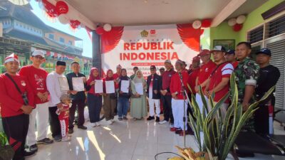Jalan Sehat KUA Singosari Guyub Rukun Menuju Indonesia Maju HUT RI Ke 80 Tahun