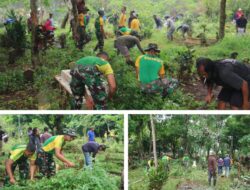 Prajurit Yonarmed 1 Kostrad Laksanakan Karya Bakti Pembersihan Tempat Pemakaman Umum (TPU)