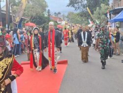 Karnaval HUT RI Desa Klampok Dengan Tema Wawasan Nusantara Dan Kebudayaan
