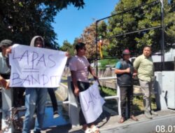 Lagi RAJAWALI Gerudug Lapas Kelas II Pamekasan, Massa Demo Jilid II Kecam Sikap KPLP Mundur ditengah Dialog