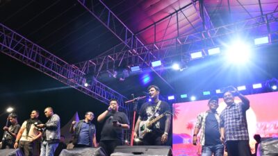 Ribuan Penonton Bersorak Saat Para Bupati Tampil Di Malam Hiburan TOTK, Bukti Kebersamaan Membangun Lintas Daerah