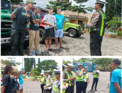 *Satlantas Polres Malang Gandeng Komunitas Jeep Sosialisasikan Tertib Berlalu Lintas*