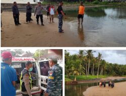 *Gerak Cepat Petugas, Korban Terseret Ombak di Pantai Wonogoro Berhasil Dievakuasi*