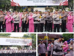 *137 Personel Polres Malang Naik Pangkat, Kapolres Tekankan Tanggung Jawab dan Profesionalisme*