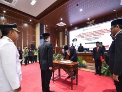 Pelantikan 297 Pejabat Dan 3 OPD Digabung, Dipimpin Langsung Oleh Bupati Pasuruan, Rusdi Sutejo