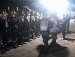 Lantunan Doa Mengiringi Kepergian Saudara Kami Pandawa V (2198) Peltu Suwandi, Berpulang Kerahmattullah