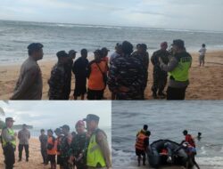 *Nelayan Pencari Ikan Diduga Terseret Ombak di Balekambang, Polisi dan Tim Gabungan Lakukan Penyisiran*
