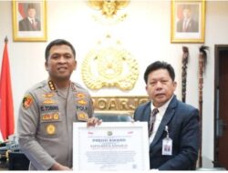 Lemkapi Memberikan Penghargaan Presisi Award Kepada Polresta Sidoarjo