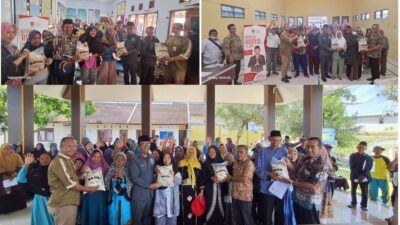 Pokir DPRD Saiful Rosyid Salurkan Beras “Rasmi” di Singosari, Perkuat Cadangan Pangan Warga