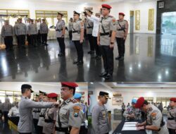 Gerbong Mutasi Polda Jatim Bawa Tiga Pejabat Polresta Malang Kota, KBP Putu Kholis Tekankan Disiplin, Soliditas dan Pelayanan Humanis