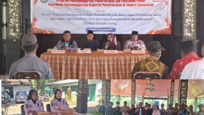 DPRD Kabupaten Malang Tekankan Penguatan Peran Linmas untuk Ketertiban Desa Di Lawang