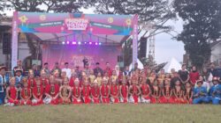 Pembukaan Pagentan Holiday Festival Vol. 4 Dengan Atraksi Tari Gandrung Kolosal