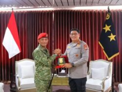 Perkokoh Sinergitas Di Bumi Benuanta, Kapolda Kaltara Terima Kunjungan Dan Grup 4 Kopassus