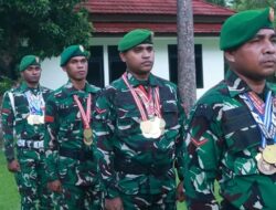 Mengukir Prestasi Empat Prajurit TNI AD Memborong Puluhan Medali di Bidang Olahraga