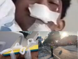 Kabel Internet Putus Melintang di Jalan Raya Singosari, Dua Pengendara Terluka