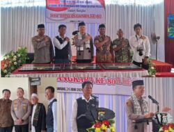 Dalam Rangka HUT Bhayangkara Ke 80 Tahun Kapolres Malang Meresmikan Masjid Budi Irianti , Gedung Tathya Daraka Dan Taman Sulipah Presisi Di Lawang