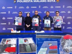 Polresta Malang Kota Ringkus Residivis Spesialis Bobol Konter HP dan Aksi Pencuriannya Viral di Medsos