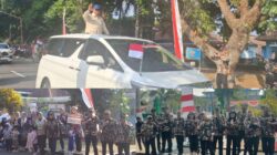 KB FKPPI Dan GM FKPPI Kabupaten Malang Berpartisipasi Menyambut Kunjungan Presiden Prabowo
