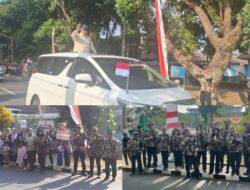 KB FKPPI Dan GM FKPPI Kabupaten Malang Berpartisipasi Menyambut Kunjungan Presiden Prabowo