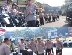 Kapolresta Malang Kota Pimpin Apel Gelar Pasukan, Pastikan Personel dan Sarpras Siap Melayani Adanya Peningkatan Aktivitas Masyarakat
