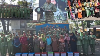 Bazar Yonarmed 1 Ramaikan HUT TNI Ke 81 Tahun Di Kampung Tentara Divif 2 Kostrad