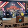 Polres Jember Berhasil Ungkap 27 Kasus 29 Tersangka dan Barang Bukti Sabu 1.126,02 Gram