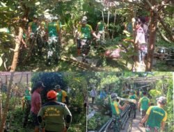 Yonarmed 1 Kostrad Wujudkan Lingkungan Bersih dan Sehat