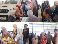 Gerakan Pangan Murah Di Kelurahan Candirenggo Singosari Di Serbu Masyarakat 